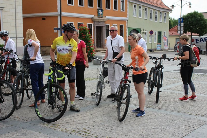 Start f&uuml;rs STADTRADELN 2019