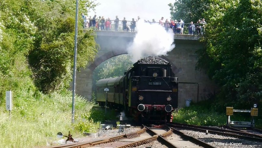 Eisenbahnfans hatten ihren Spa&szlig;