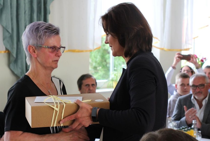 In den verdienten Ruhestand verabschiedet