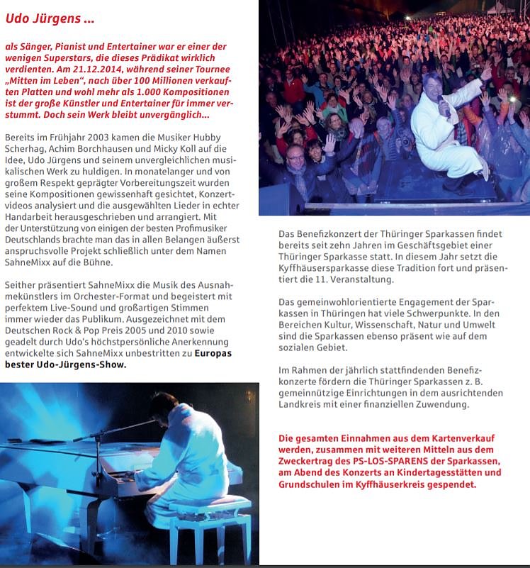 11. Benefizkonzert der Th&uuml;ringer Sparkassen