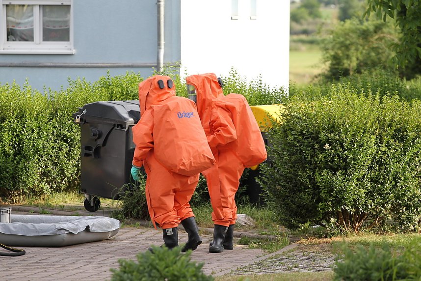 Wei&szlig;es Pulver sorgt f&uuml;r Aufregung