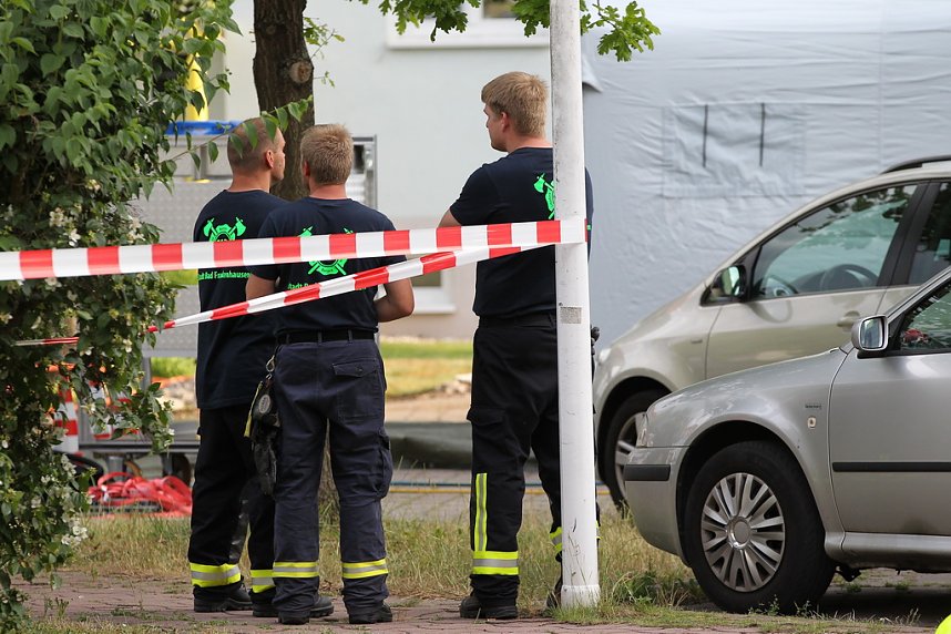 Wei&szlig;es Pulver sorgt f&uuml;r Aufregung