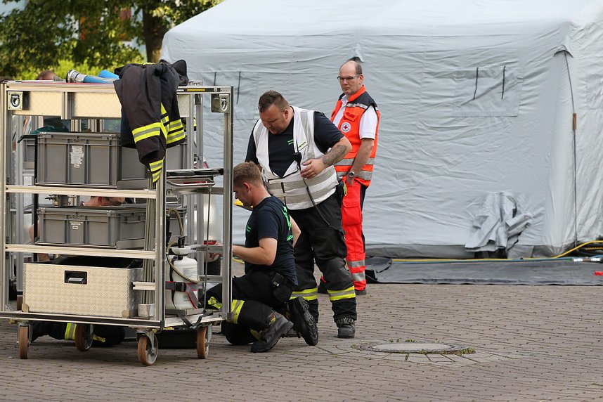 Wei&szlig;es Pulver sorgt f&uuml;r Aufregung