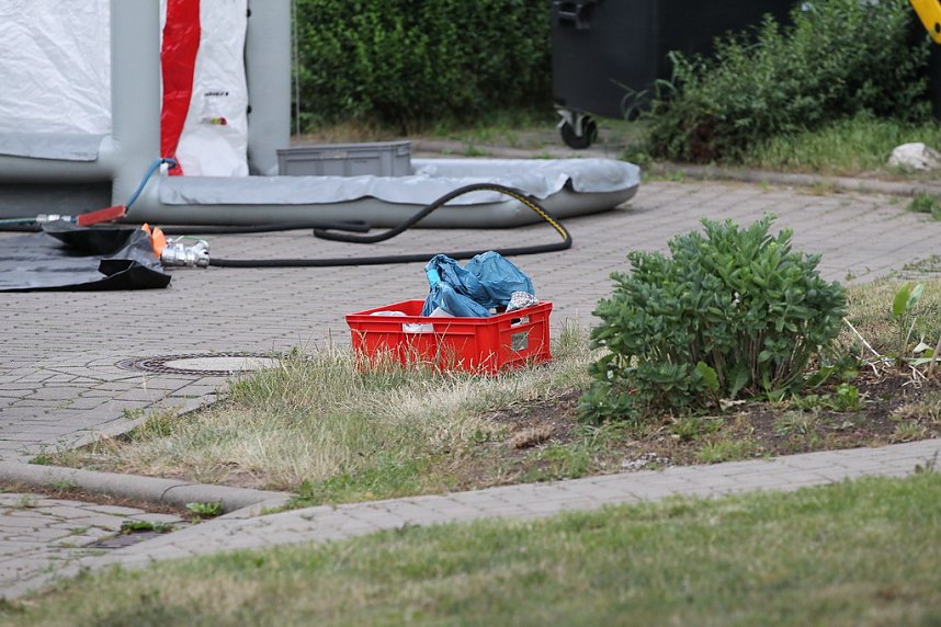 Wei&szlig;es Pulver sorgt f&uuml;r Aufregung