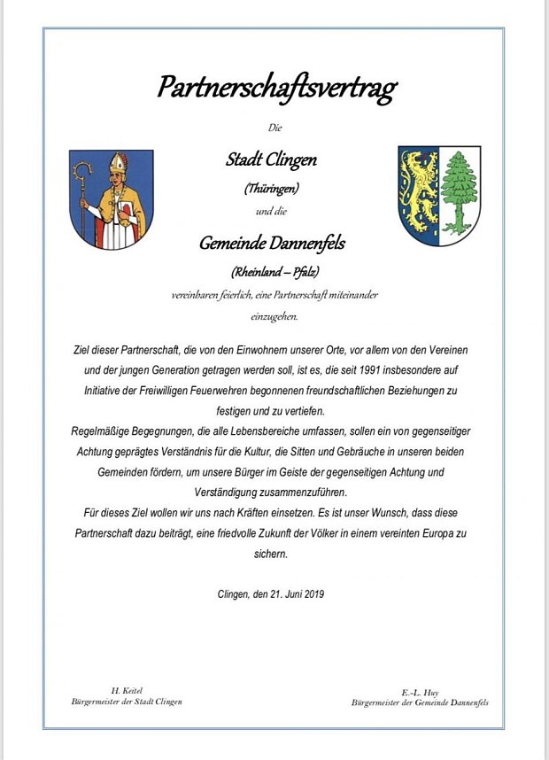 Festakt zu 666 Jahre Clingen