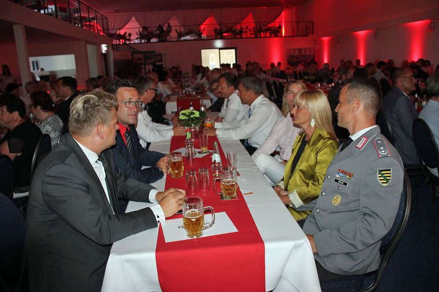 Lockere Gespr&auml;chsrunden zum Jubil&auml;um