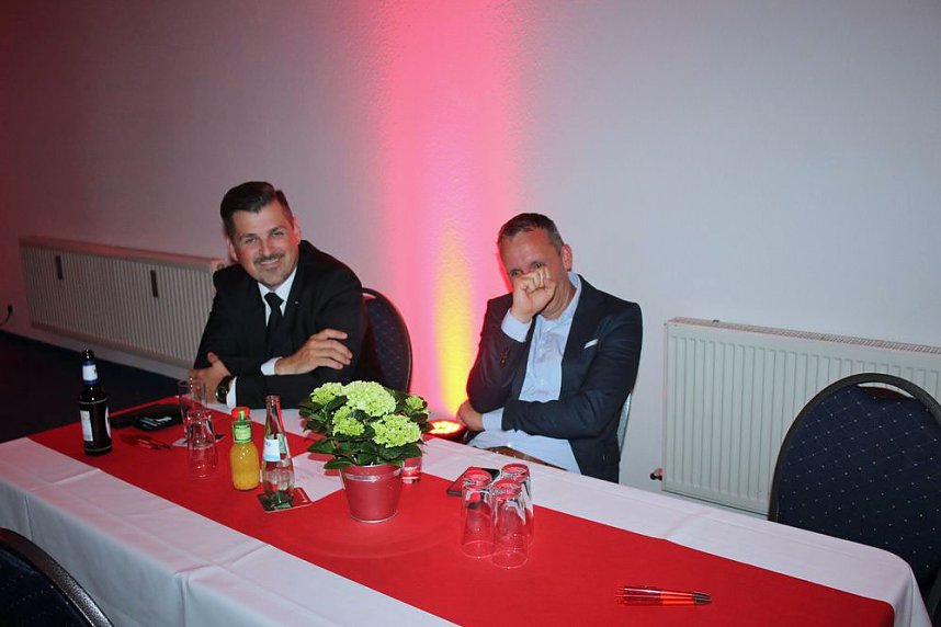 Lockere Gespr&auml;chsrunden zum Jubil&auml;um