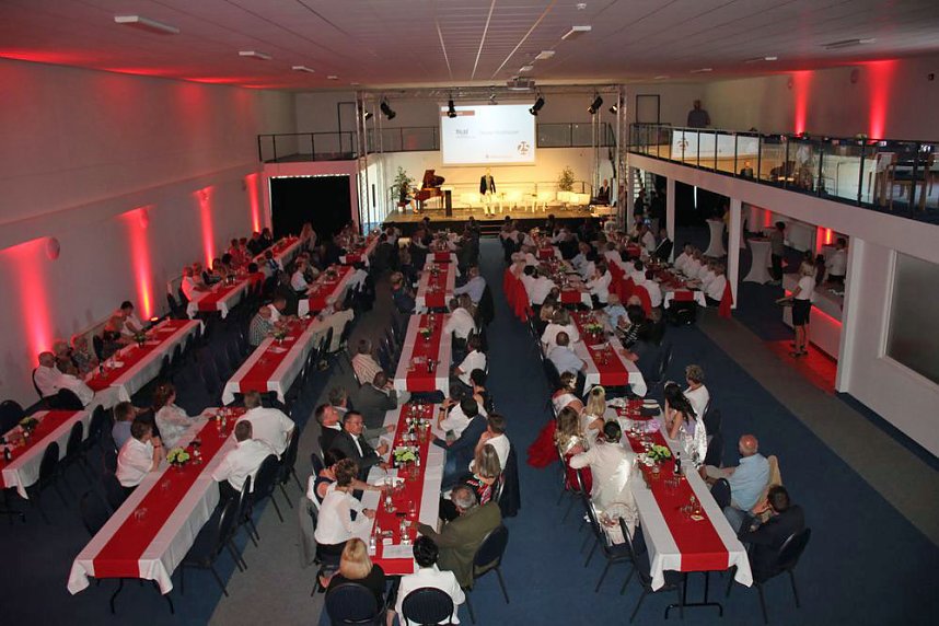 Lockere Gespr&auml;chsrunden zum Jubil&auml;um