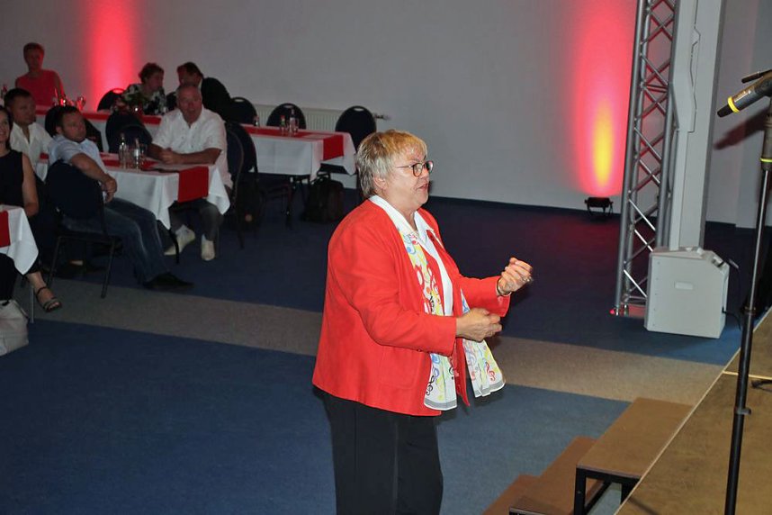 Lockere Gespr&auml;chsrunden zum Jubil&auml;um