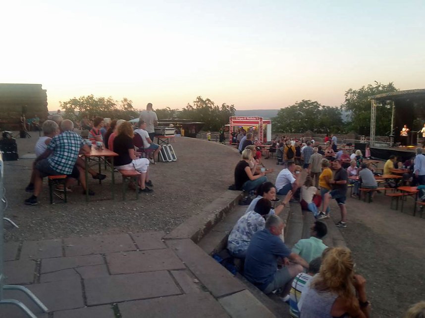 Feierlicher Abschluss beim B&uuml;rgerfest