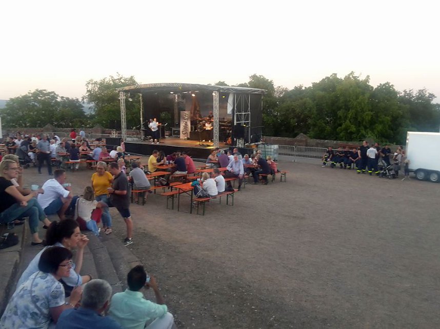 Feierlicher Abschluss beim B&uuml;rgerfest