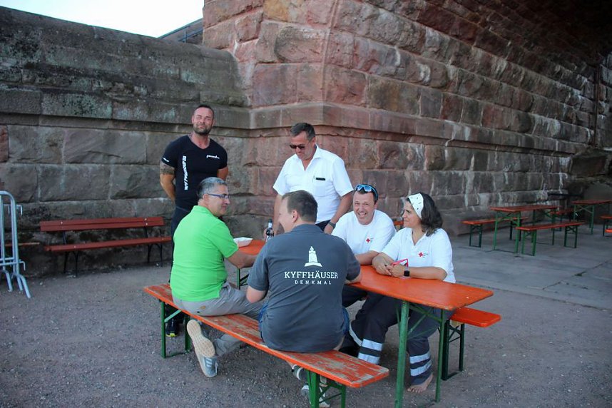 Feierlicher Abschluss beim B&uuml;rgerfest