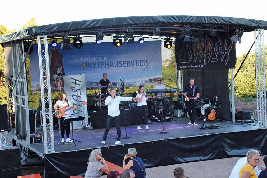 Feierlicher Abschluss beim B&uuml;rgerfest