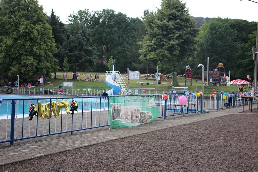 Traditionelles Schwimmbadfest der GS Franzberg