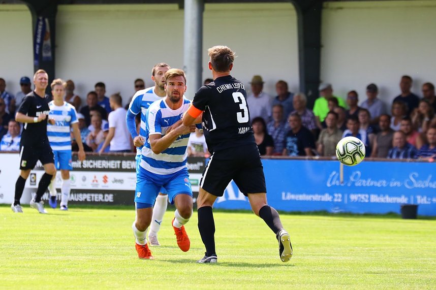 Torloses Unentschieden von Wacker Nordhausen gegen Chemie Leipzig