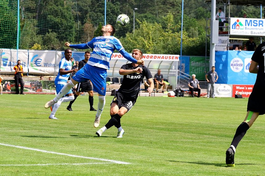 Torloses Unentschieden von Wacker Nordhausen gegen Chemie Leipzig