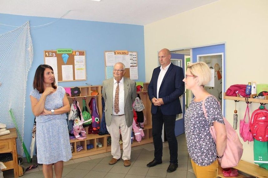 Als Th&uuml;ringer Eltern Kind Zentrum geehrt