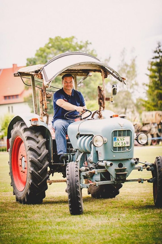 Gro&szlig;es Heimat-, Ernte und Dreschfest in Obertopfstedt