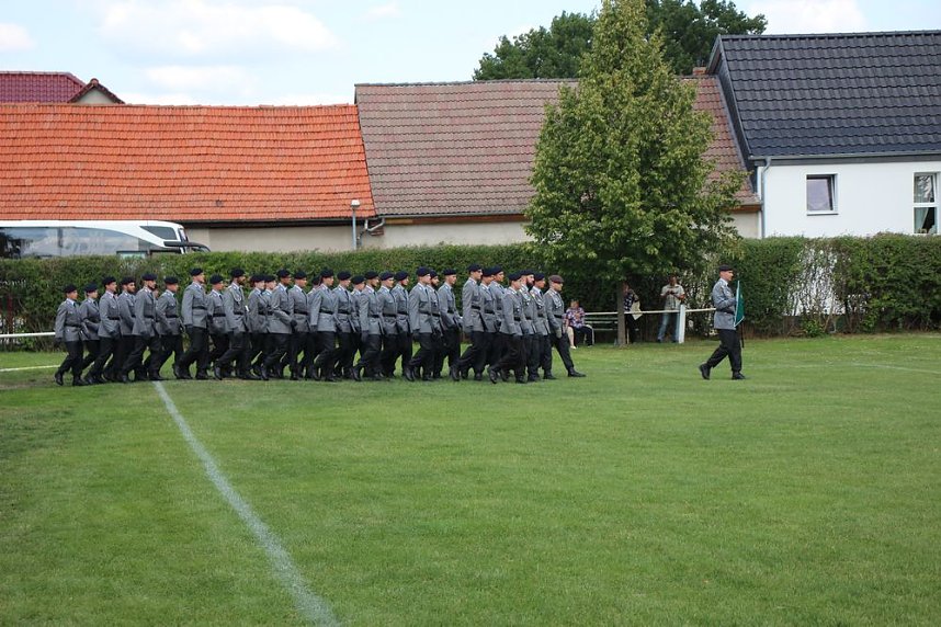 Feierliche Vereidigung in Berka