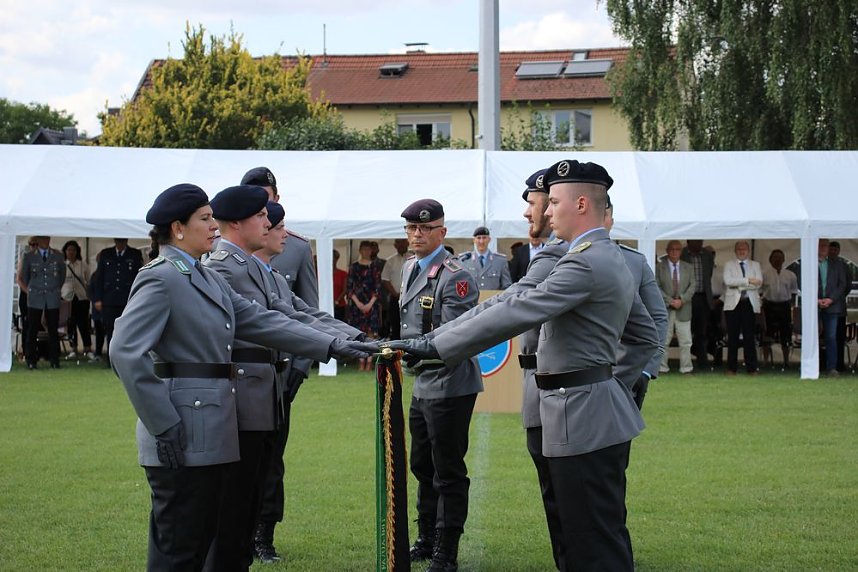 Feierliche Vereidigung in Berka