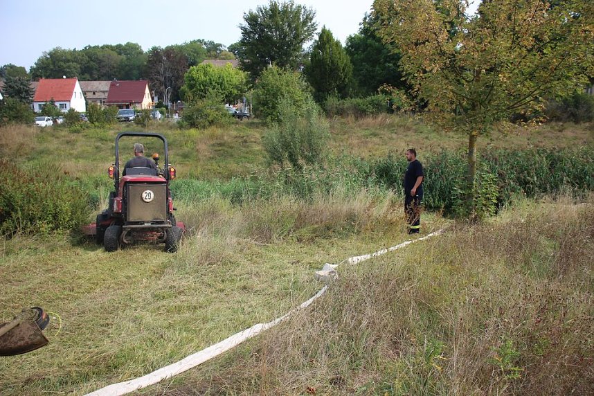 Schnelle und unkomplizierte Hilfe f&uuml;r den Parkteich
