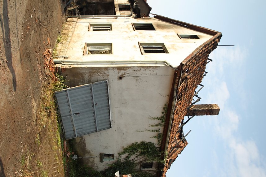 Brand in leerstehendem Geb&auml;ude