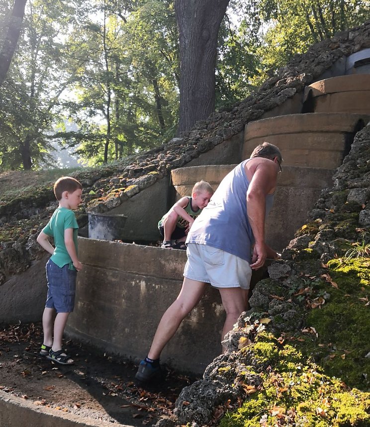 Arbeitseinsatz Schlosspark Ebeleben