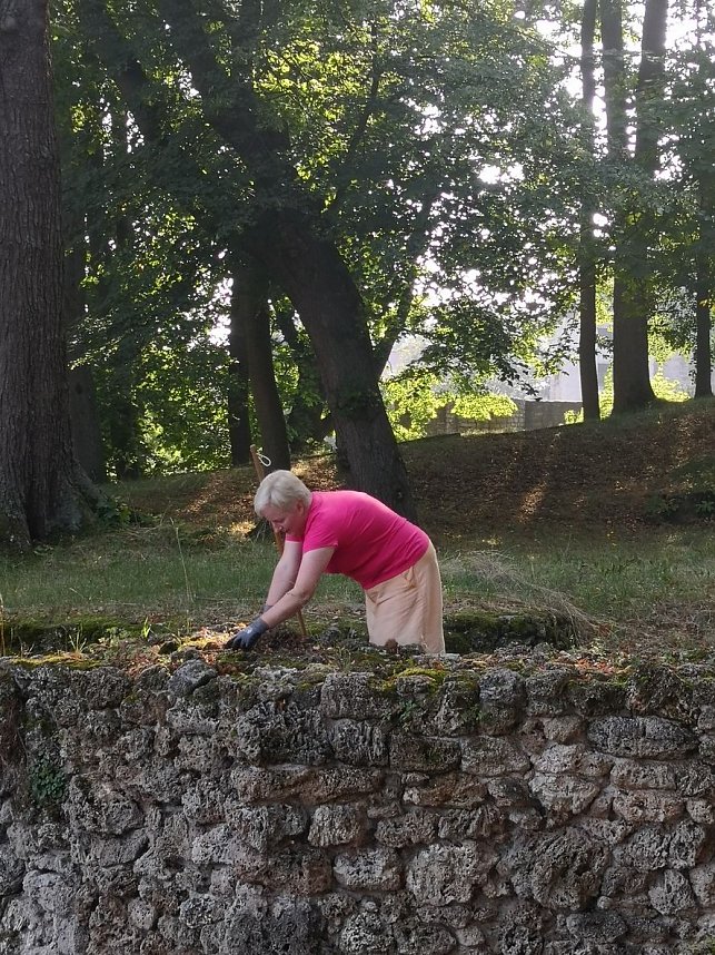 Arbeitseinsatz Schlosspark Ebeleben