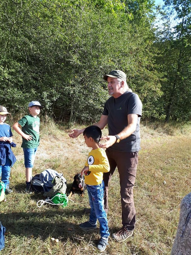 Den Wald mit allen Sinnen entdecken