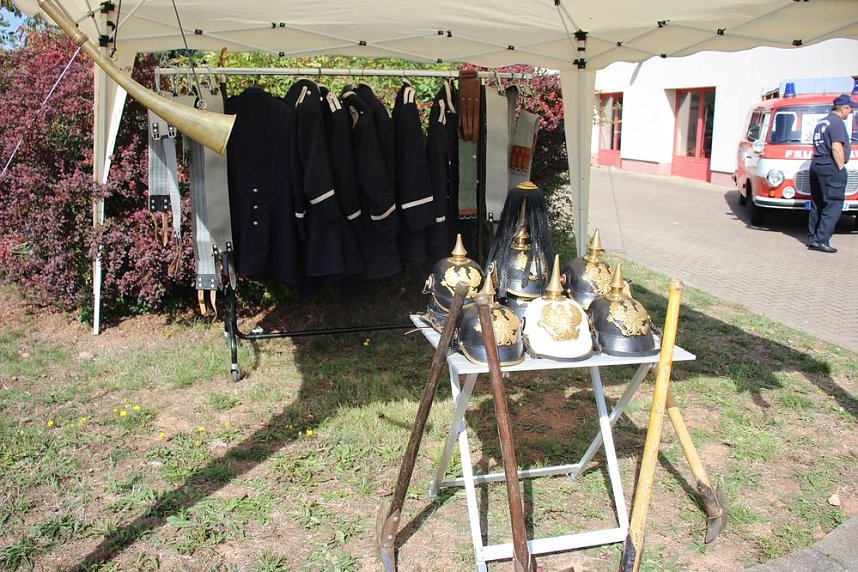 Feuerwehrleute feierten