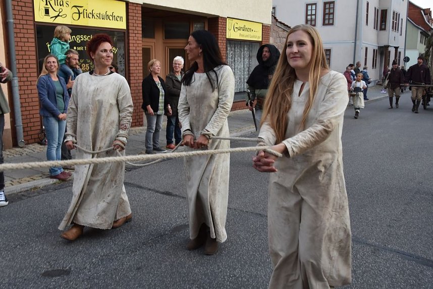 Bauernheer eroberte wieder Bad Frankenhausen