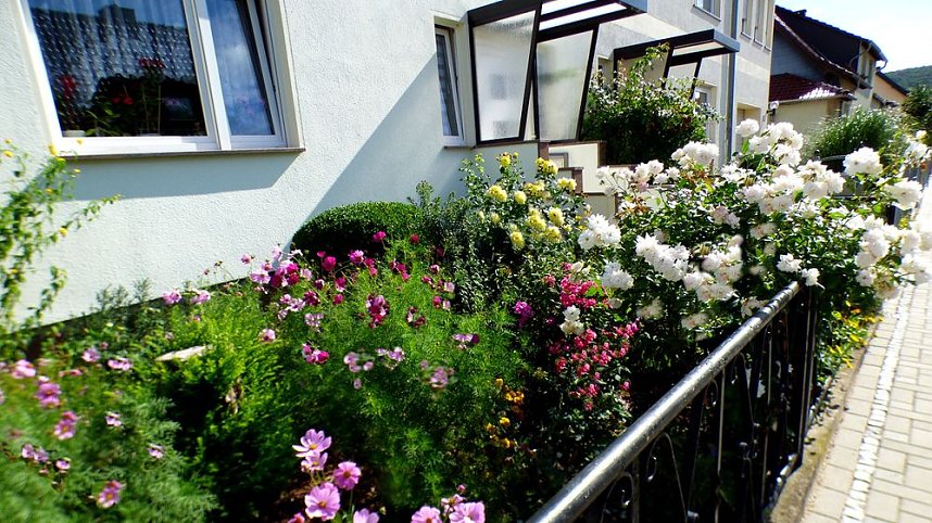 Gro&szlig;e Beteiligung am  25. "Frankenh&auml;user Blumensommer" 2019