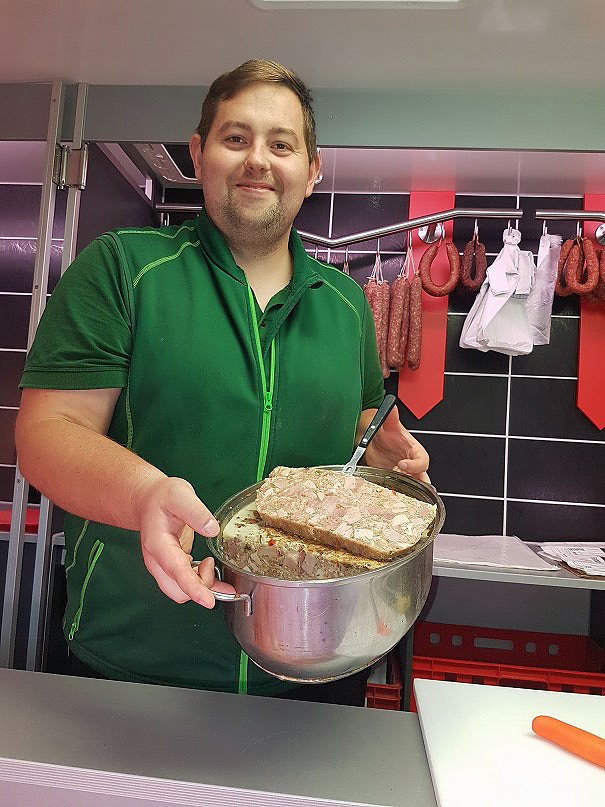 Belebter Markt in Ebeleben