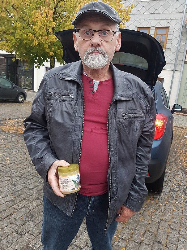 Belebter Markt in Ebeleben