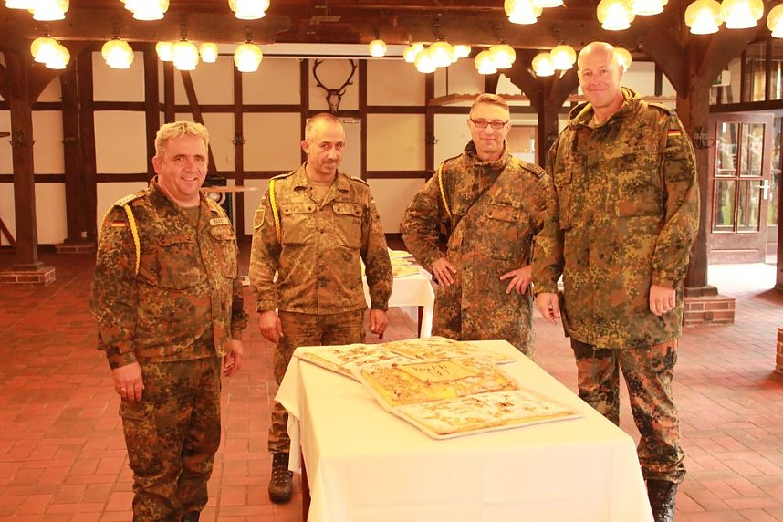 Versorgungsbataillon 131 auf dem Truppen&uuml;bungsplatz