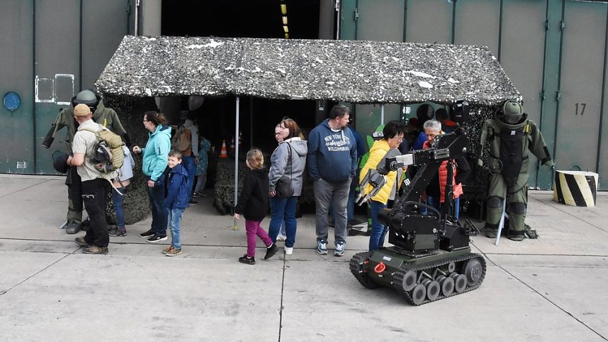 Kyffh&auml;userkaserne ein Besuchermagnet