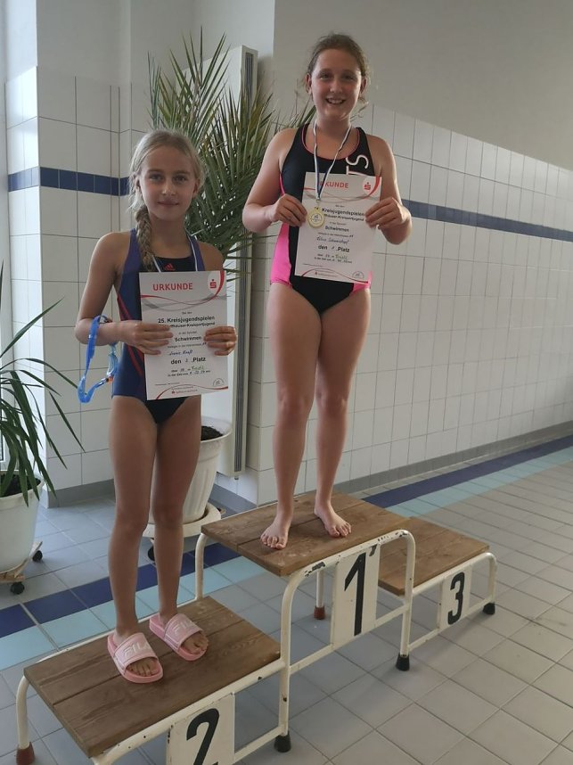 Kreisjugendspiele im Schwimmen durchgef&uuml;hrt