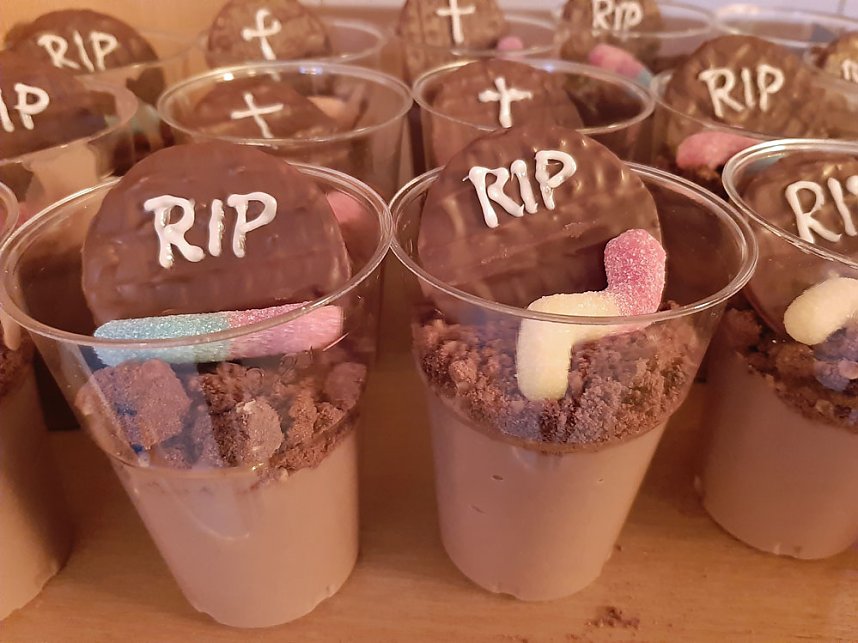 Schauriges Gruseldinner