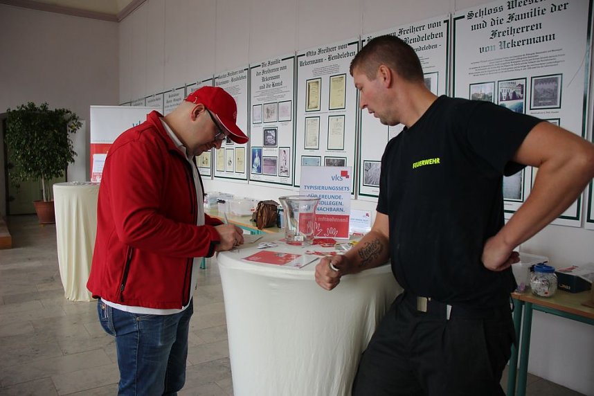 Typisierungsaktion in Bendeleben angelaufen