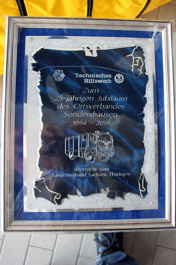 25 Jahre Ortsverband des THW Sondershausen