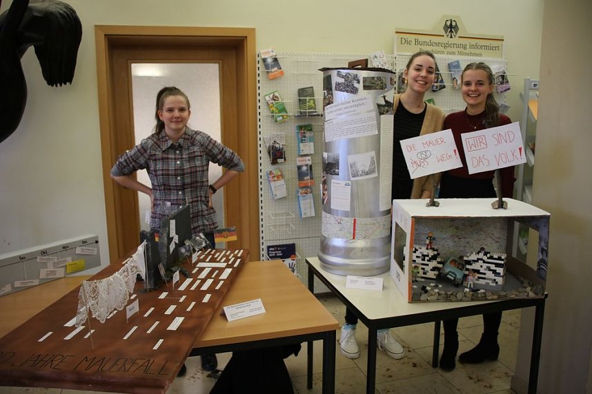 Ausstellung zu 30. J&auml;hrung des Mauerfalls