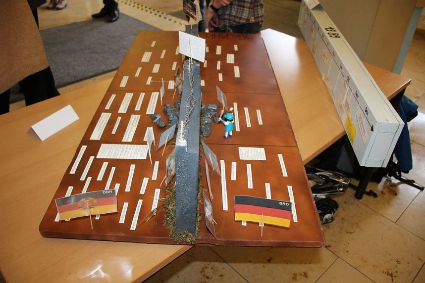 Ausstellung zu 30. J&auml;hrung des Mauerfalls