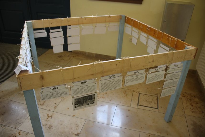 Ausstellung zu 30. J&auml;hrung des Mauerfalls