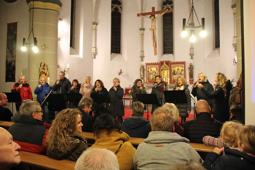 Friedensgebet mit Friedensmarsch