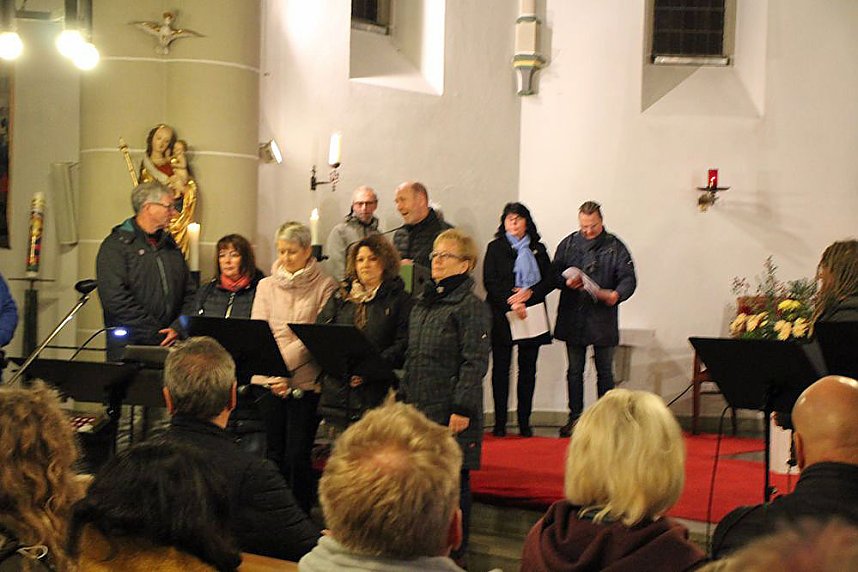 Friedensgebet mit Friedensmarsch