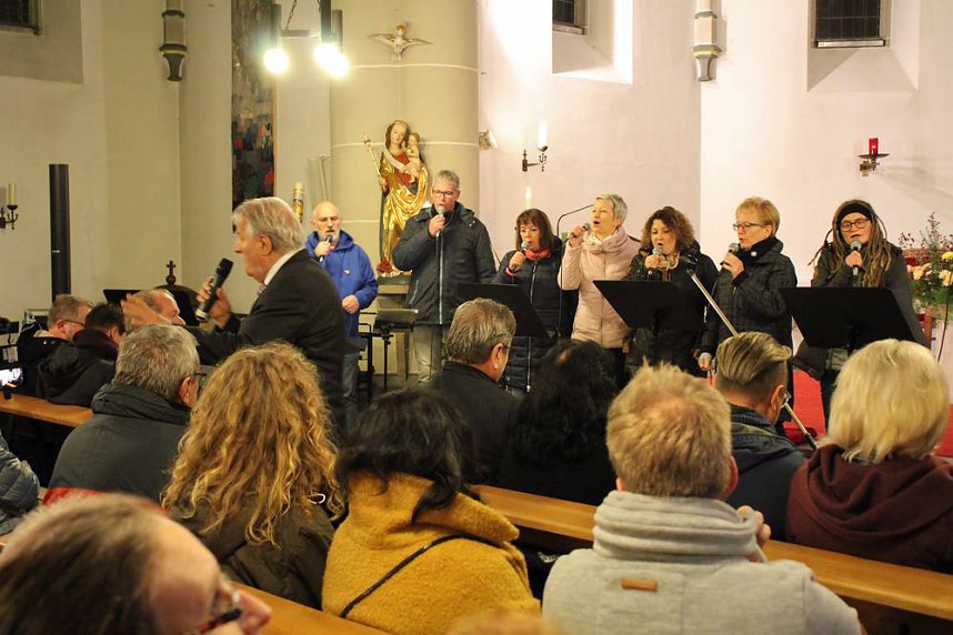 Friedensgebet mit Friedensmarsch