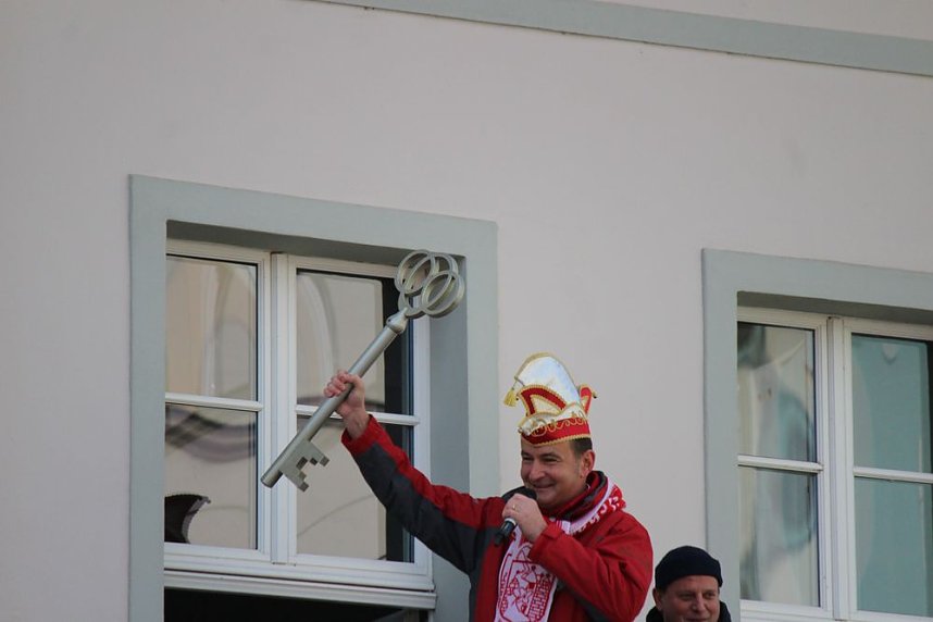 Nach Umzug Rathausschl&uuml;ssel erobert?