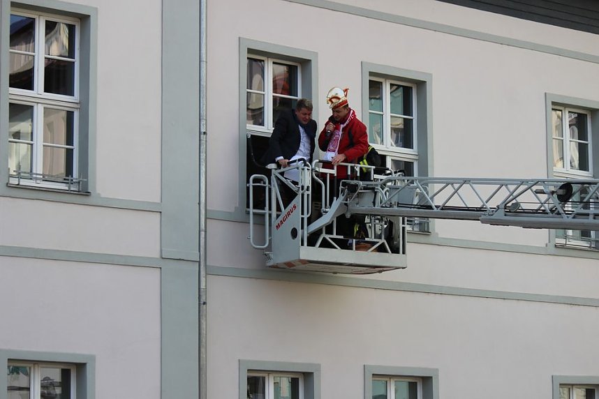 Nach Umzug Rathausschl&uuml;ssel erobert?