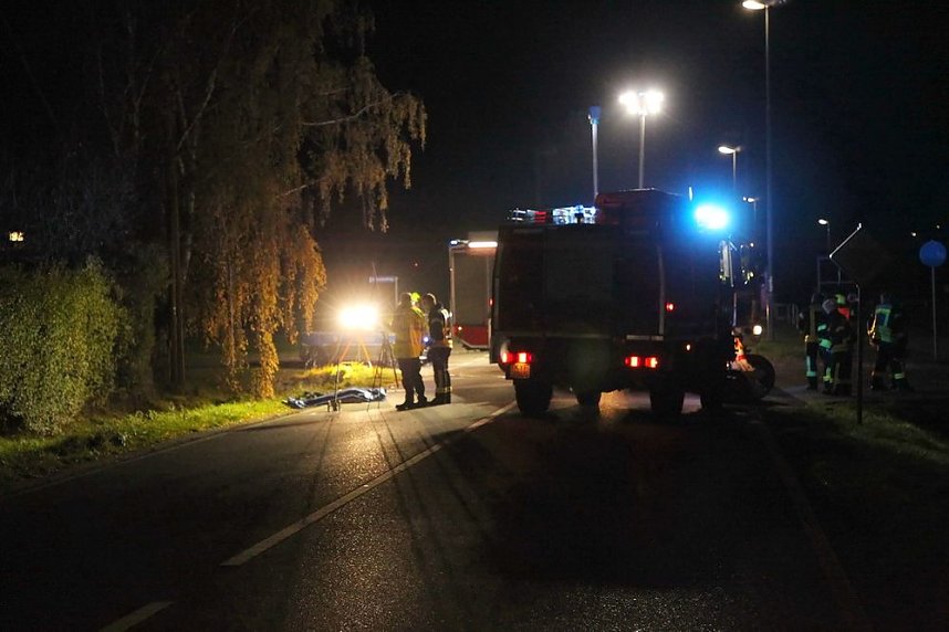 Fu&szlig;g&auml;nger bei Verkehrsunfall t&ouml;dlich verletzt