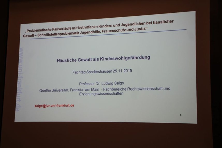 Fachtag zum Thema h&auml;usliche Gewalt...